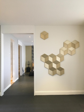 PANOURI DECORATIVE 3D DUROPOLIMER - Profile decorative 3D W105 ROMBUS