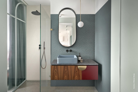 THIN WALL COVERING - Placi ceramice portelanate Marazzi Thin Wall Covering Racconti 30x90