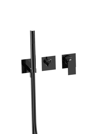 TOLOMEO - Set exterior pentru baterie de cadă încorporată cu discuri ceramice cu 2 căi