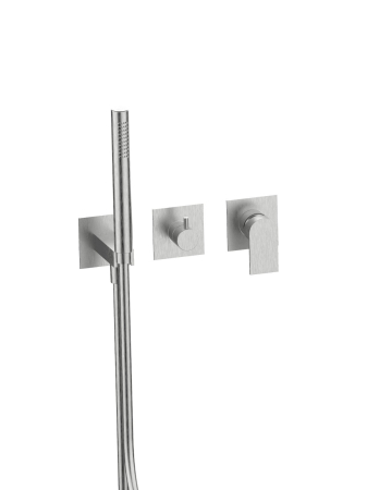 TOLOMEO - Set exterior pentru baterie de cadă încorporată cu discuri ceramice cu 2 căi
