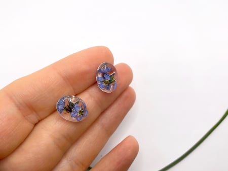 Cercei mici cu flori [4]