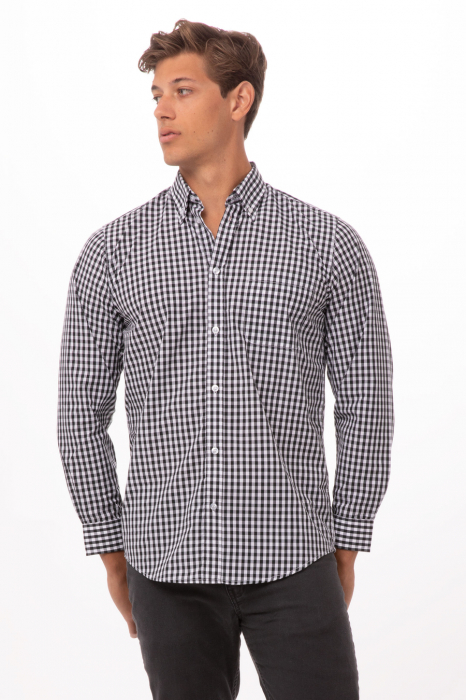 Cămașă Gingham pentru bărbați [2]