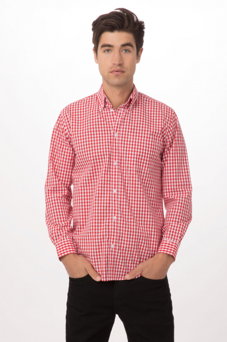Cămașă Gingham pentru bărbați [2]