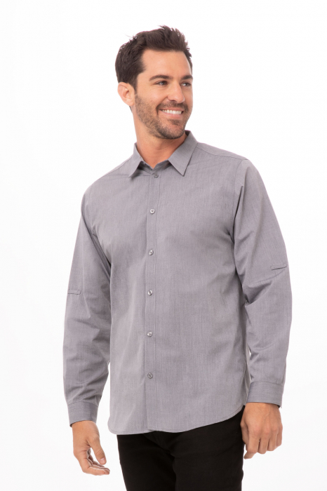 Cămașă modernă Chambray [2]