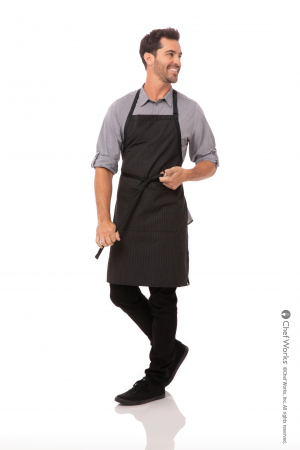 Uniforme de bucatar - sort cu cravate contrastante