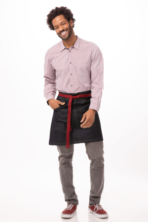 Urban - sort scurt denim