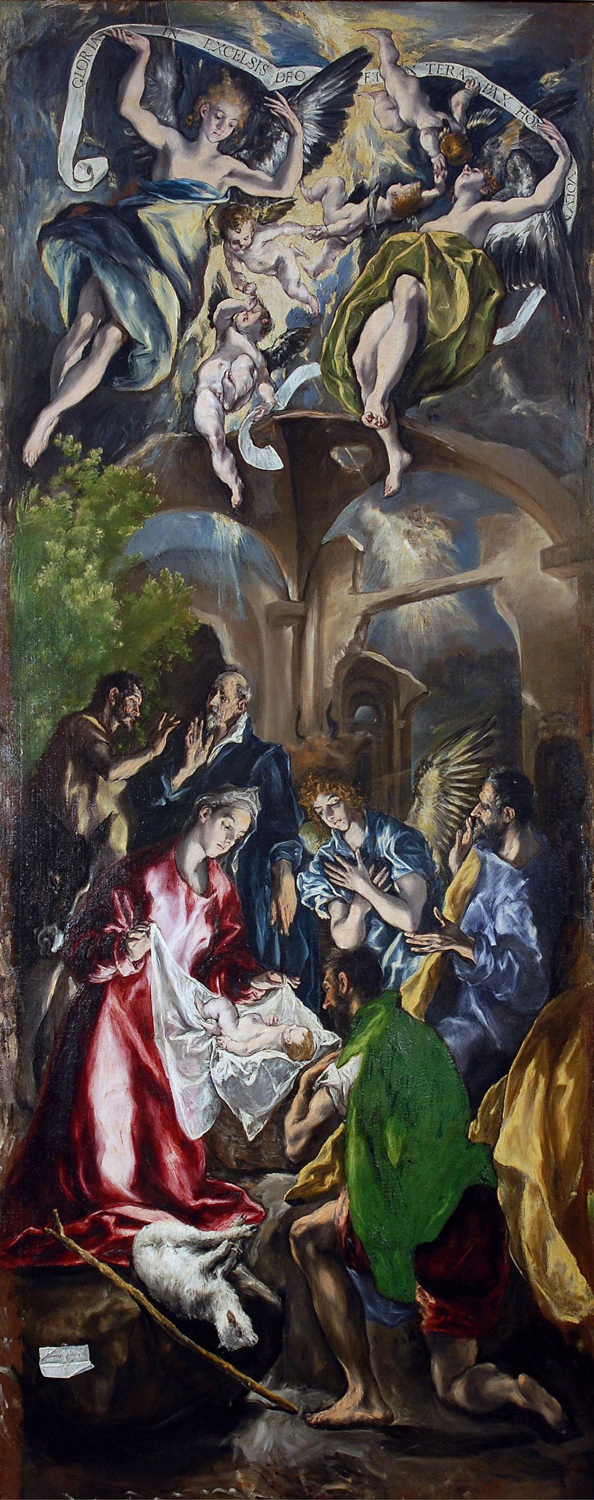 Adorația păstorilor - El Greco - Muzeul Prado din Madrid