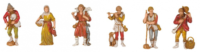 Set 6 figurine pastori seria 8 cm [1]
