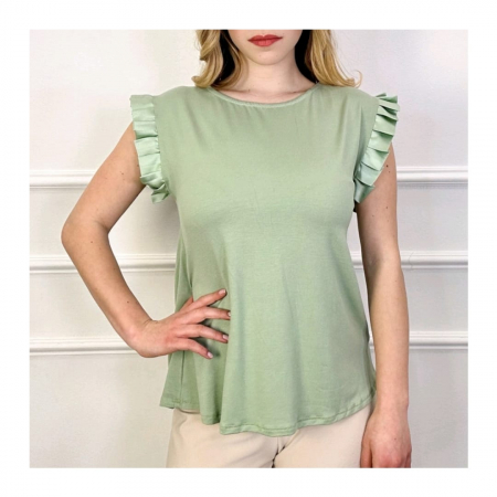 Casual outfit - Bluza cu detalii la maneca