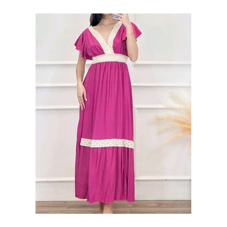 Tinute - Rochie vascoza cu dantela elastica