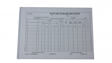 Articole din hartie - Nir cu tva