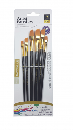 Rechizite scolare - Pensule set 6 varf tesit