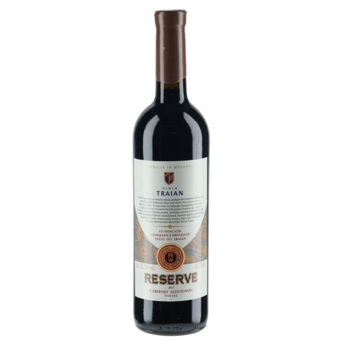Vin rosu sec Reserve CS, Vinia Traian 0,75l [1]