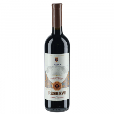 Vin rosu sec Reserve CS, Vinia Traian 0,75l [0]