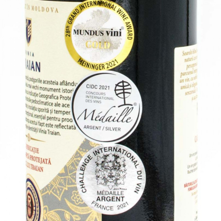 Vin rosu sec Reserve CS, Vinia Traian 0,75l [2]