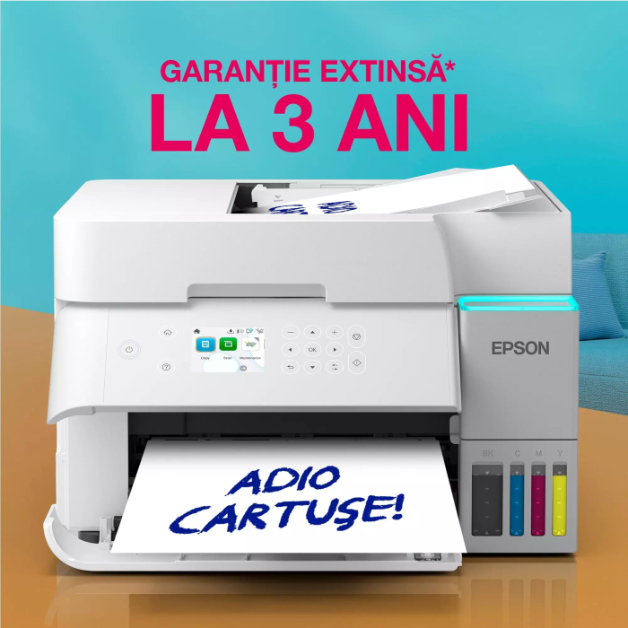 EcoTank L6376 - Multifuncțional A4 cu Wi-Fi și imprimantă cu rezervor de cerneală AirPrint cu ADF, funcții de imprimare față-verso, scanare și copiere (Inlocuieste imprimanta L6276) [6]