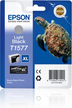 Epson T1577 - Cartus Light Black pentru imprimanta Epson R3000 [1]