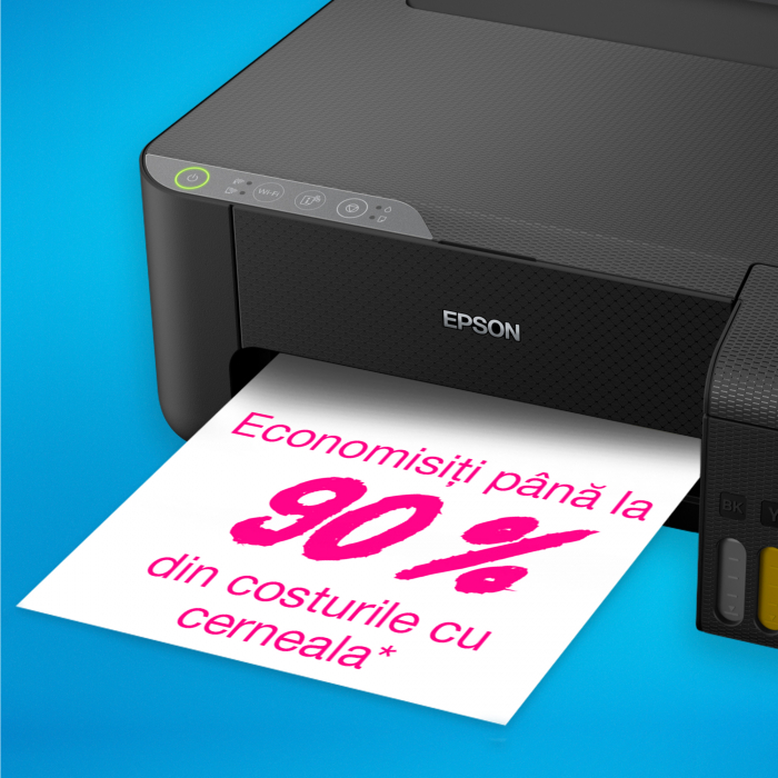 Imprimanta A4 inkjet Epson L1270 cu Wifi (cartuse de mare capacitate - CISS din fabrica) # [4]