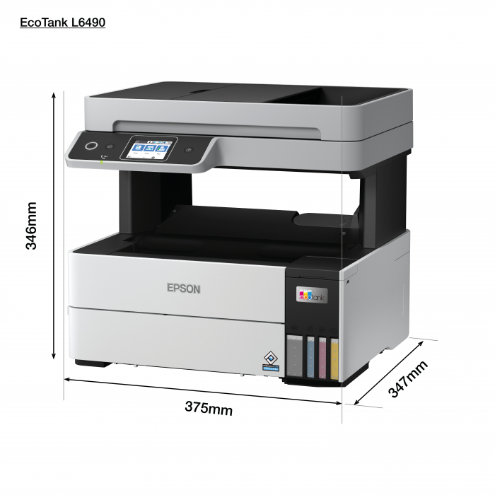 Imprimanta multifunctionala Inkjet color Epson EcoTank L6460, ADF # [4]