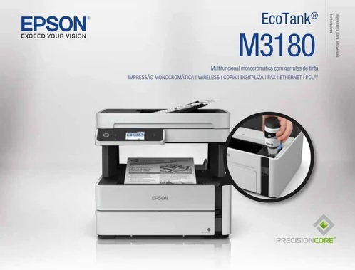 Multifunctional Monocrom Epson EcoTank M3180 [4]