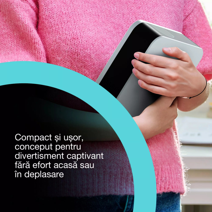 Videoproiector  Epson Lifestudio Pop Plus EF-62B, proiector inteligent portabil, Sound by Bose, Google TV, 4K Pro UHD, utilizare în interior/exterior, garanție de 5 ani* [7]