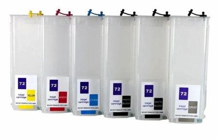 SISTEME CISS - Cartuse Refill HP Designjet - Compatibil HP72 - 310ml