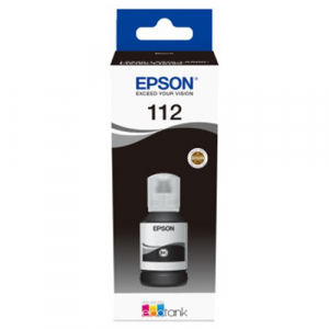 Cerneala originala Epson 112 EcoTank/ITS C13T06C14A black - imprimante Epson L6460, L6490, L6550, L6570, L6580, L11160, L15150, L15160, M15140, L15180