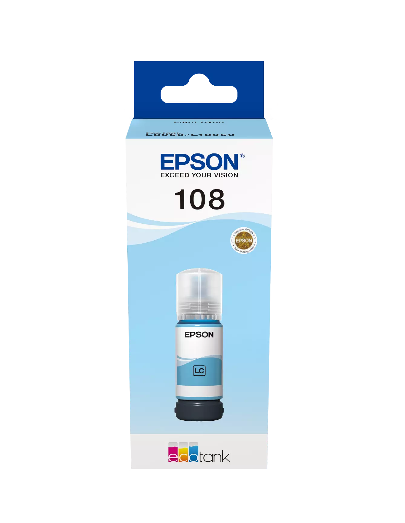 CERNEALA - Cerneala originala Epson 108 pentru L8050 / L18050 - LIGHT CYAN