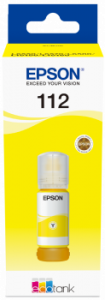 Cerneala originala Epson 112 EcoTank/ITS C13T06C44A yellow - imprimante Epson L6460, L6490, L6550, L6570, L6580, L11160, L15150, L15160, L15180