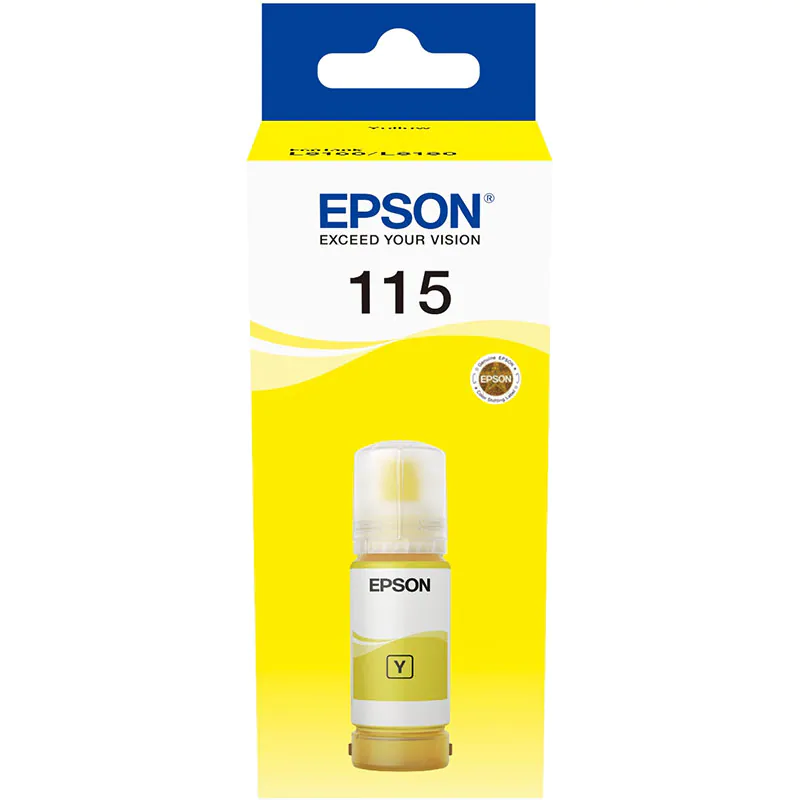 Cerneala originala Epson 115 Yellow - imprimanta Epson L8160 / L8180
