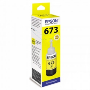 Cerneala originala Epson T 6734 YELLOW - imprimanta Epson L800 / L810 / L1800 / L805 / L850