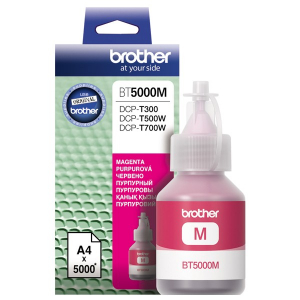 BROTHER - Cerneala originala Brother BT5000M Magenta- imprimante Brother T300, T310 / T500W / T510W / T700W / T710W / T910DW