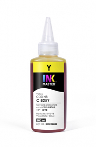 CANON - Cerneala profesionala Inkmaster compatibila Canon - DYE, YELLOW, C825Y