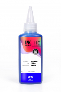 PLOTERE - Cerneala profesionala Inkmaster compatibila Canon - PIGMENT, Blue, CP800B, 100 ml