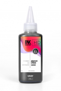 PLOTERE - Cerneala profesionala Inkmaster compatibila Canon - PIGMENT, Gray, CP800GY, 100 ml