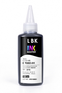 PLOTERE - Cerneala profesionala Inkmaster compatibila Epson - DYE, Light Black, E9880LBK