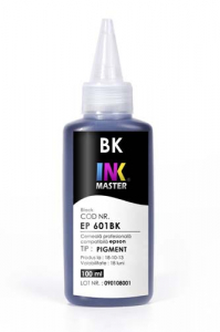 PIGMENT - Cerneala profesionala Inkmaster compatibila Epson - PIGMENT, BLACK, EP601BK