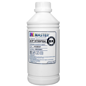 PLOTERE - Cerneala profesionala Inkmaster compatibila Epson - PIGMENT, Photo Black, EP9700PBK
