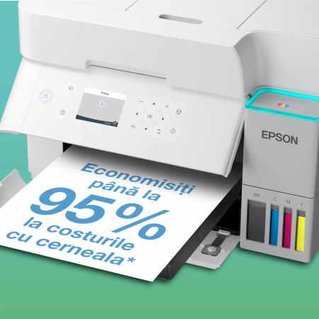 EcoTank L6376 - Multifuncțional A4 cu Wi-Fi și imprimantă cu rezervor de cerneală AirPrint cu ADF, funcții de imprimare față-verso, scanare și copiere (Inlocuieste imprimanta L6276) [4]