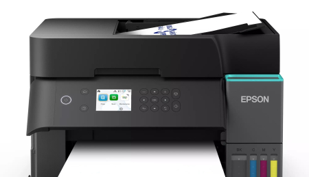 PENTRU ACASA - EcoTank L6370 - Multifuncțional A4 cu Wi-Fi și imprimantă cu rezervor de cerneală AirPrint cu ADF, funcții de imprimare față-verso, scanare și copiere (Inlocuieste imprimanta L6270)