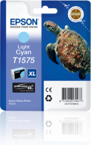 Consumabile - Epson T1575 - Cartus Light Cyan pentru imprimanta Epson R3000