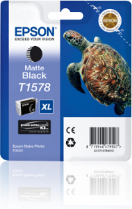 Consumabile - Epson T1578 - Cartus Matte Black pentru imprimanta Epson R3000