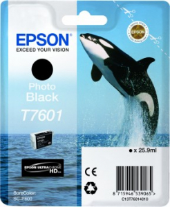 Consumabile - Epson T7601 - Cartus Photo Black pentru imprimanta Epson SureColor SC-P600