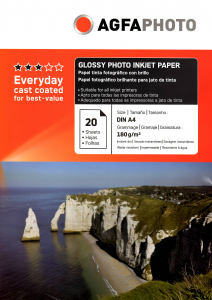 MEDII DE PRINTARE - Hartie foto Agfa Glossy A4 180g/mp CC