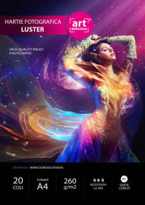 MEDII DE PRINTARE - Hartie foto ArtDefinition Luster A4 260g/mp RC
