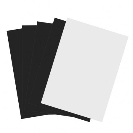MEDII DE PRINTARE - Hartie magnetica A4 lucioasa de 690g/mp - pachet 5 coli