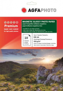 MEDII DE PRINTARE - Hartie magnetica Agfa Glossy A4 680g/mp MC