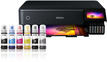 Imprimante - Imprimantă foto multifunctională A3+ Epson L8180 cu 6 culori și WiFi #