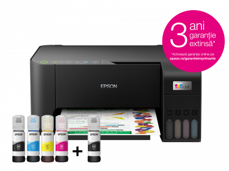 Imprimante - Imprimanta multifunctionala A4 Epson L3270 cu Scanner si Wifi #