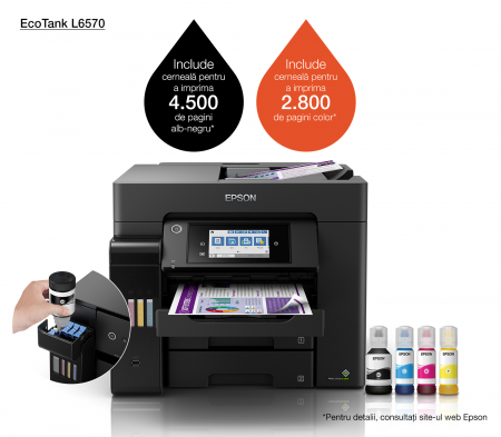Imprimanta multifunctionala A4 inkjet Epson L6570 # [2]